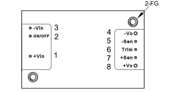 Schematic - Cincon CQB75-300S Isolated DC-DC Converters